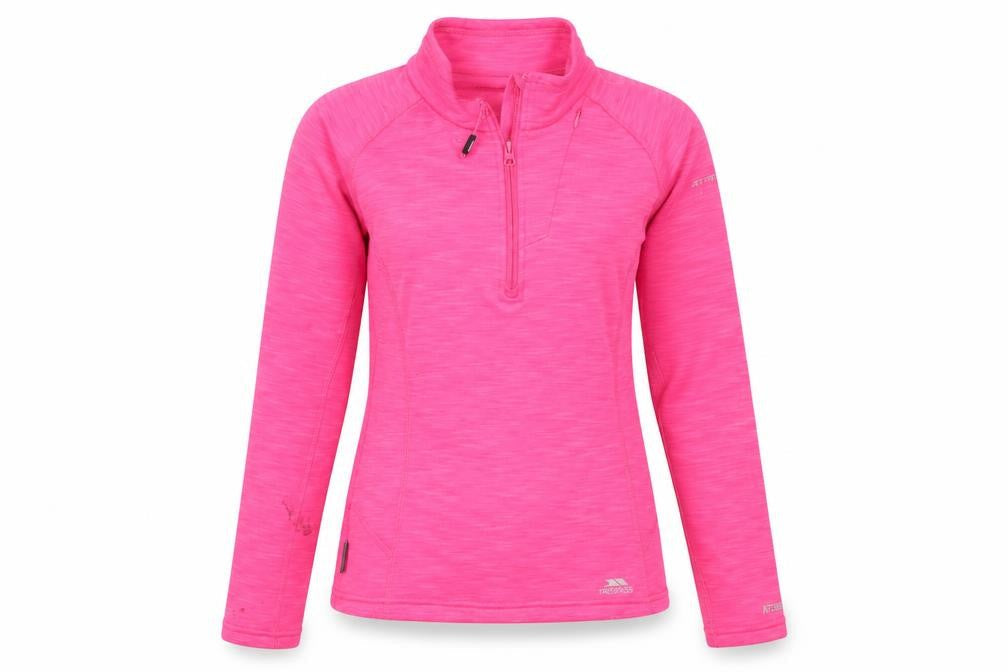 Trespass Women's Pink Henley Sweatshirt XS