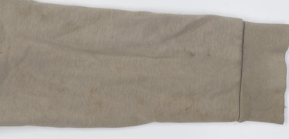Additional view of Nike girls’ beige pullover hoodie l - casual & comfortable