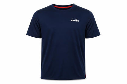 Diadora Men's Blue T-Shirt M Gym & Training Top