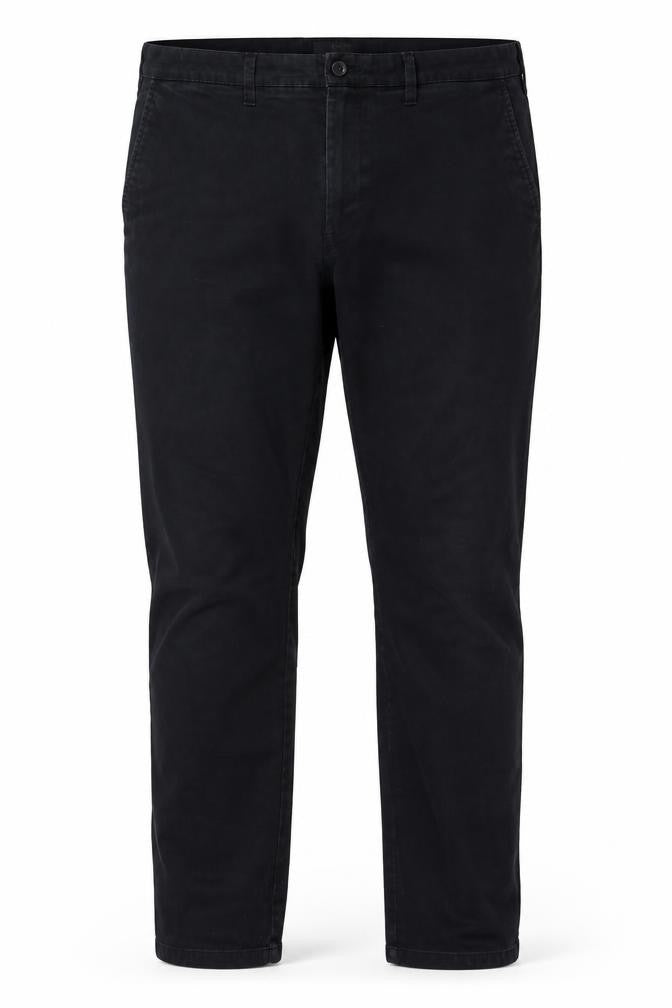 Marks & Spencer Men's Black Regular Fit Trousers 36