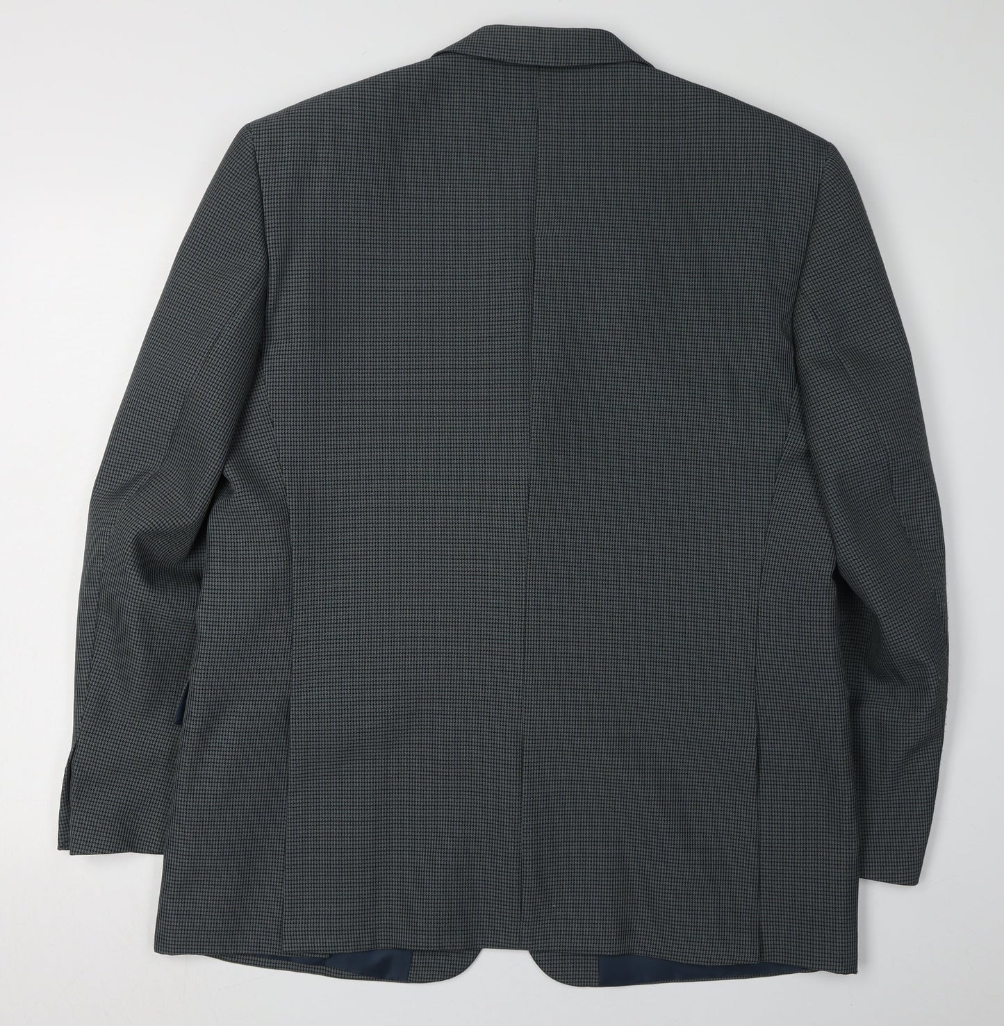 Simon Taylor Men's Green Check Blazer Size 42
