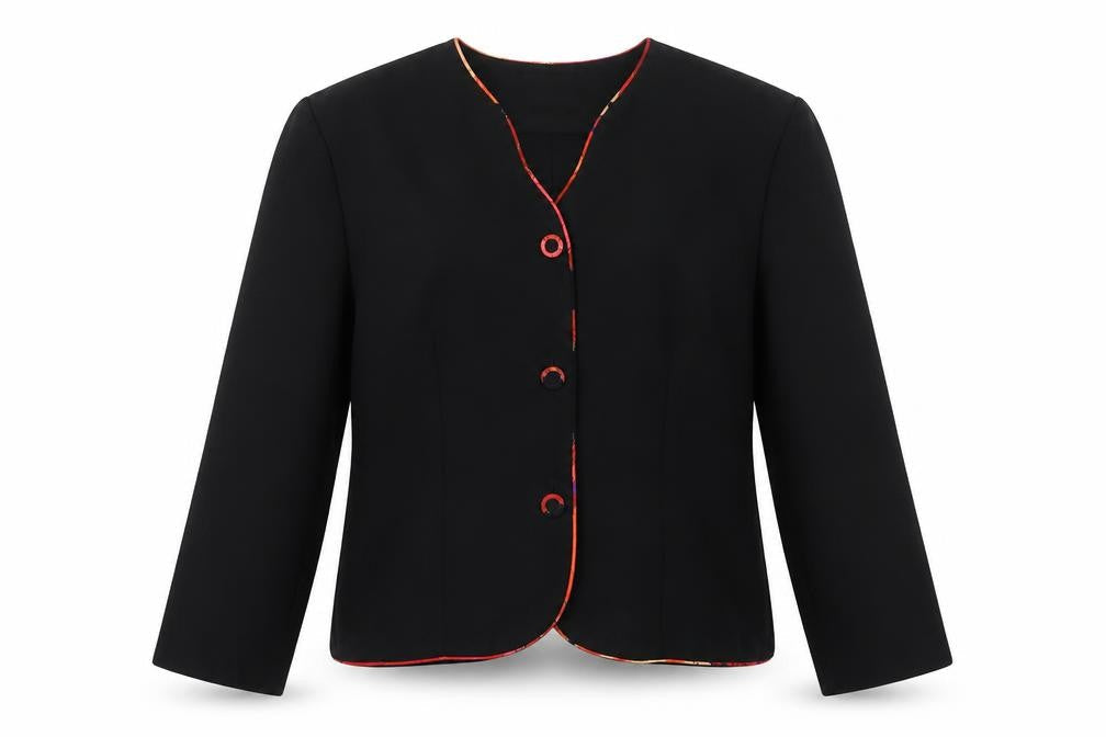 Cipriani Women's Black Suit Jacket Size 14 Polyester
