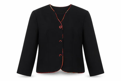 Cipriani Women's Black Suit Jacket Size 14 Polyester