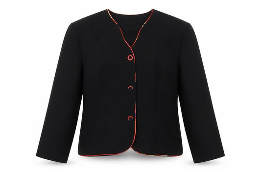 Cipriani Women's Black Suit Jacket Size 14 Polyester