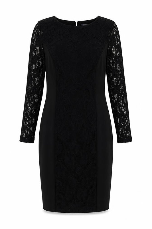 Marks & Spencer Women Black Lace Sheath Dress Size 14