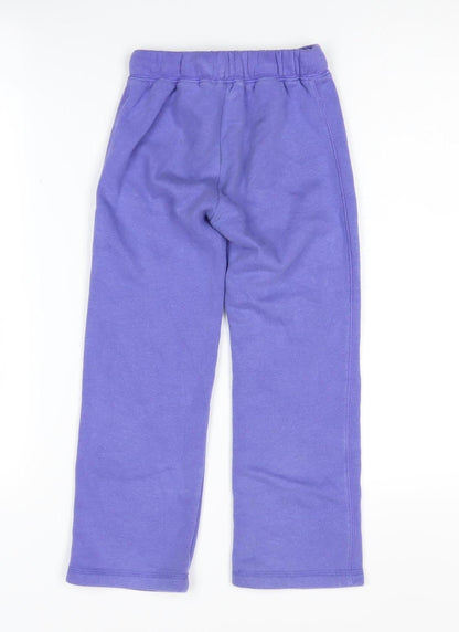 Gap Girls Purple Sweatpants XS Cotton Elastic Waist Casual
