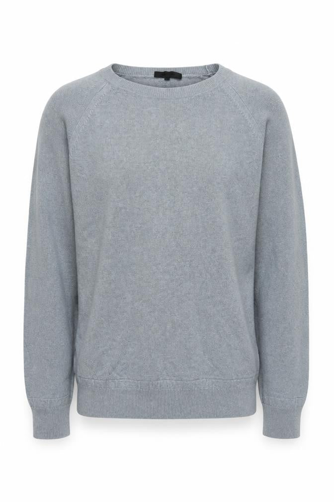 Nicole Farhi Men's Green Pullover Jumper M - Cotton & Cashmere
