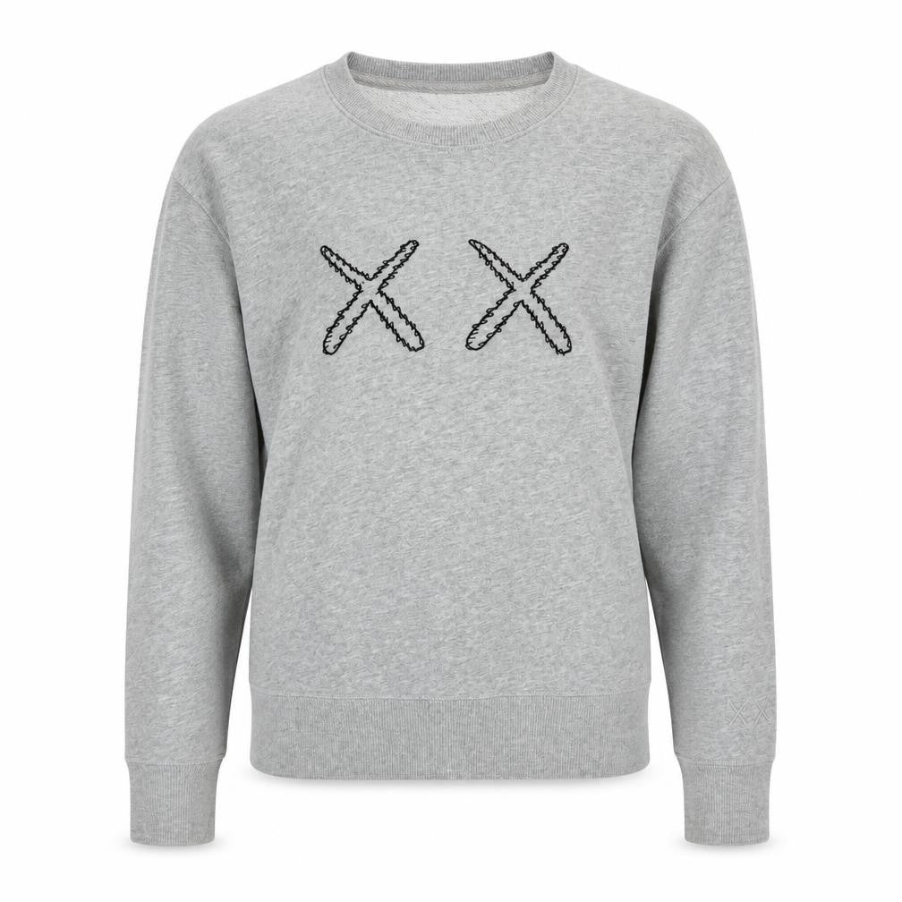 Uniqlo Women’s Grey XS Crew Neck Pullover Sweatshirt