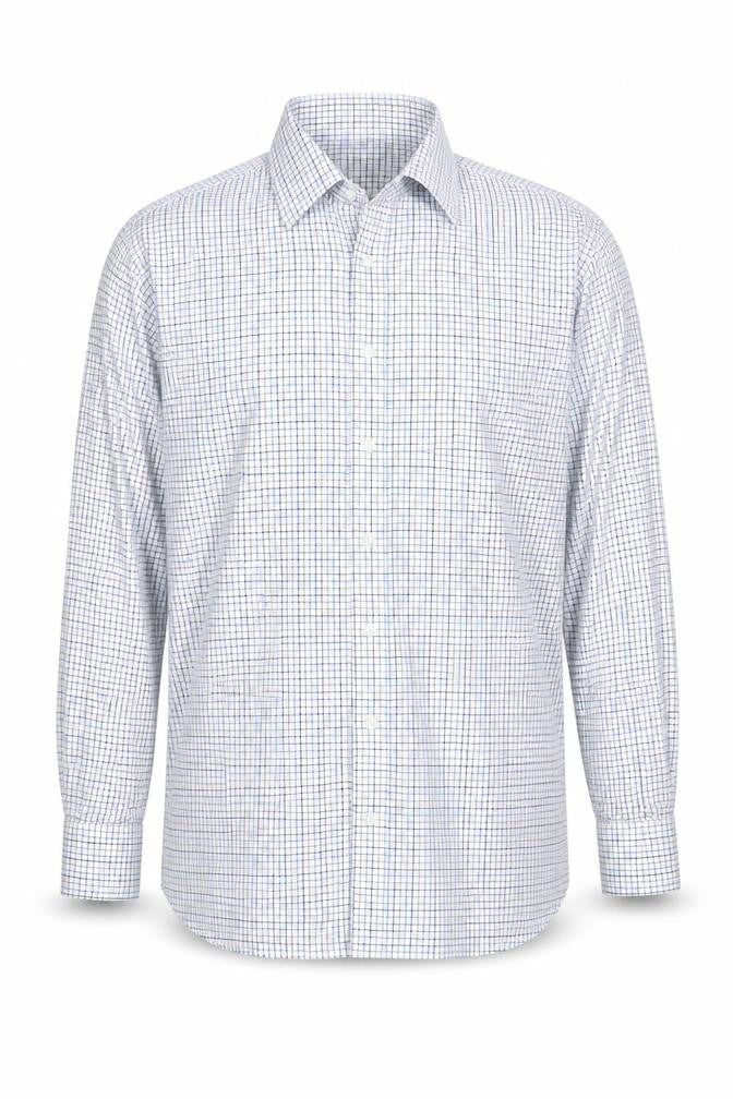Marks & Spencer Men's Multicoloured Check Shirt 44-45