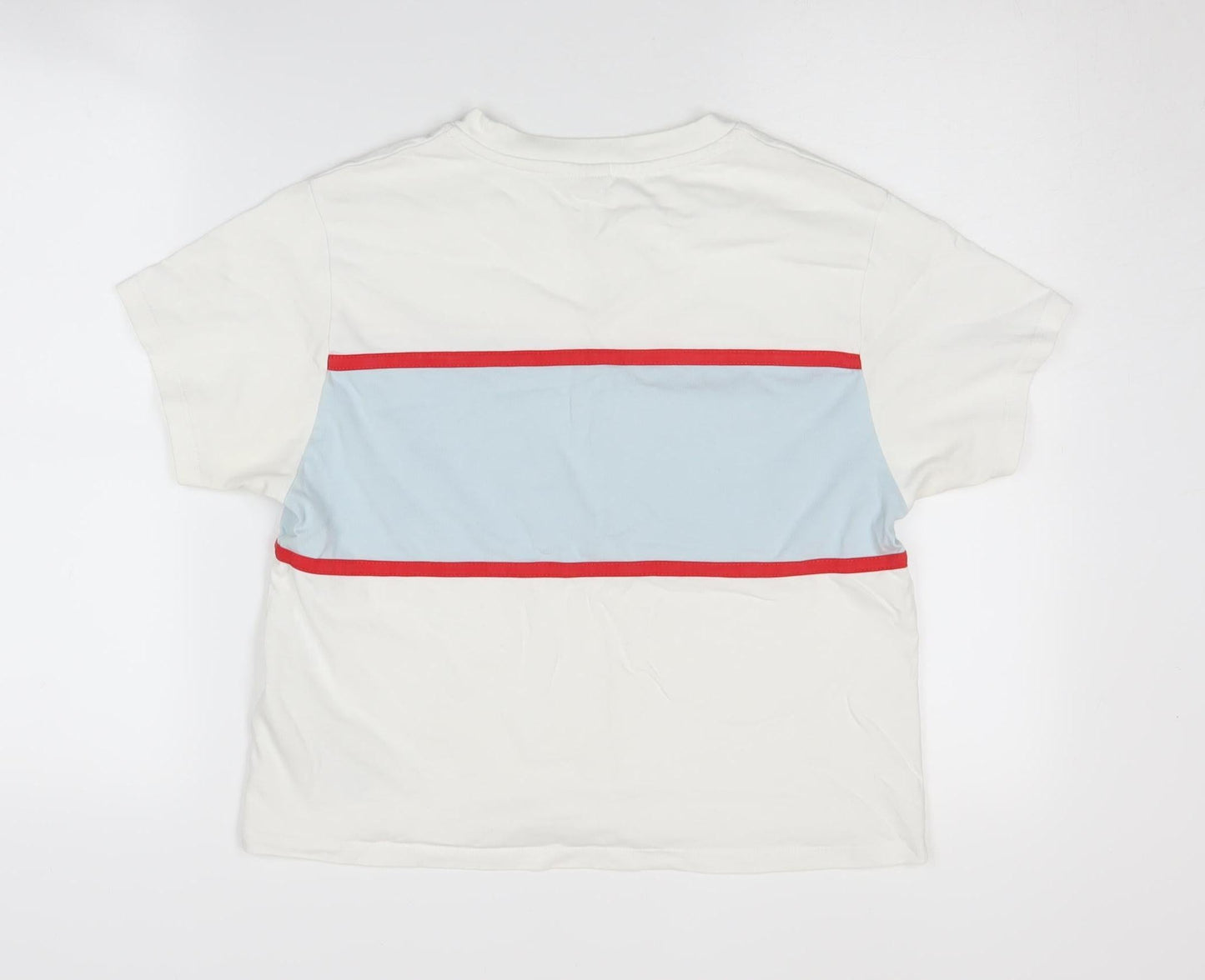 Levi's Women's White 2XS T-Shirt, Casual Crew Neck