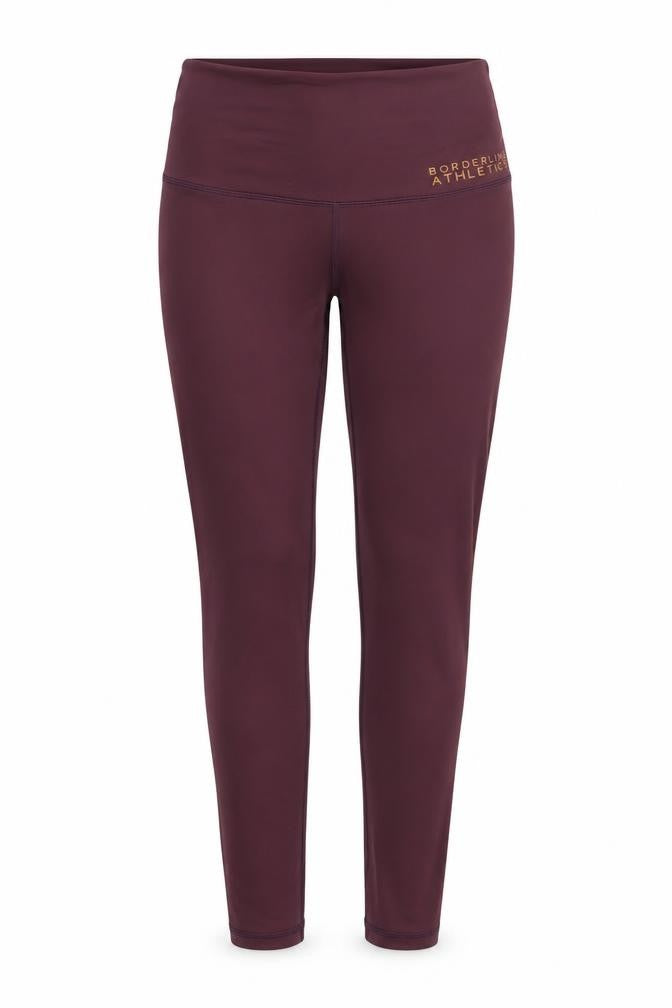 Borderline Athletics Women's Brown Leggings Size 8