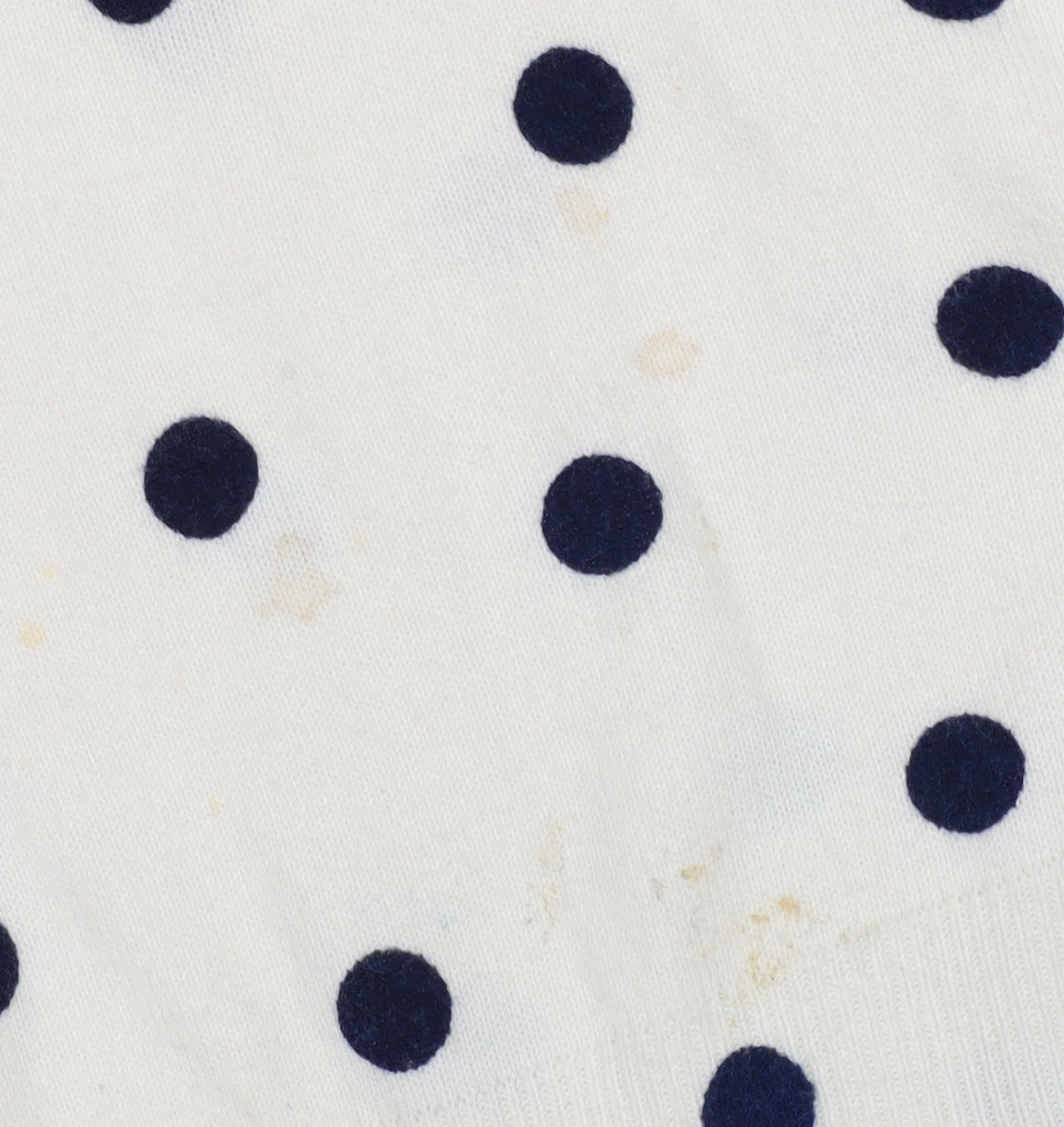 Marks and Spencer Women's White Polka Dot Pullover Jumper Size 12
