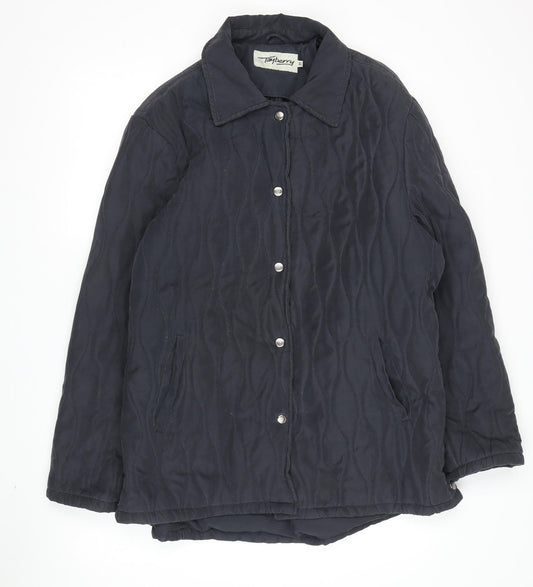 Tayberry Men's XL Black Quilted Jacket