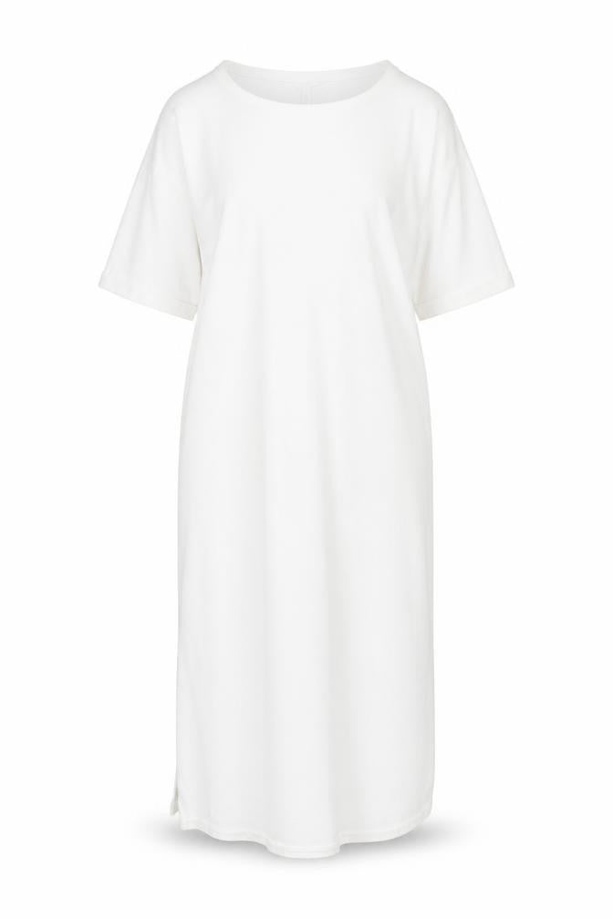 River Island Women’s White Dress Size 12 Cotton Casual