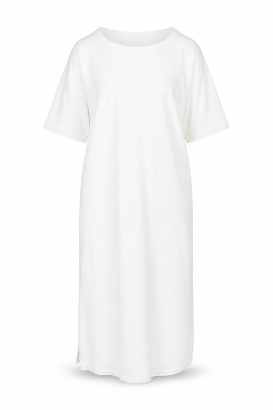River Island Women’s White Dress Size 12 Cotton Casual