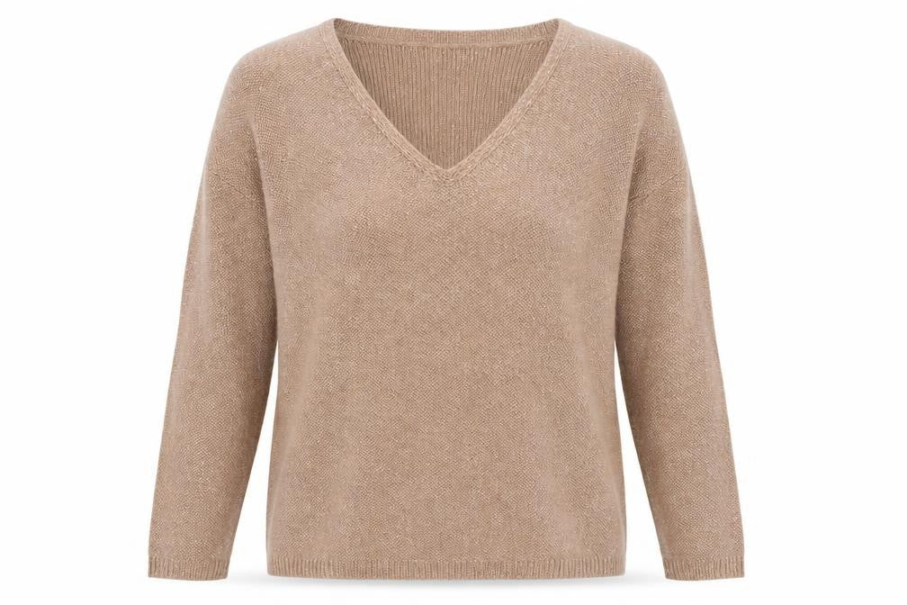 Laura Ashley Women's Beige Pullover Jumper, Size 16