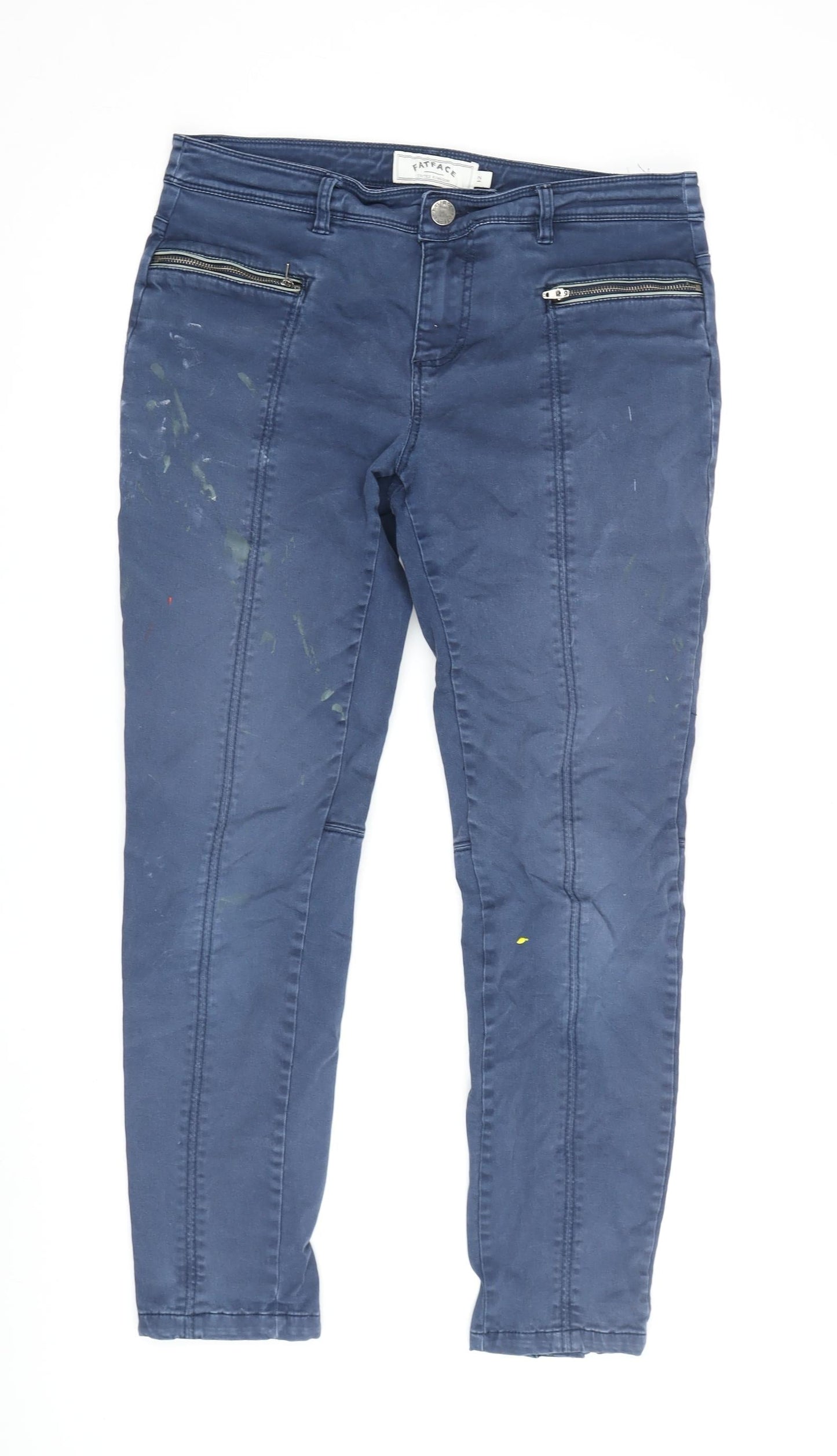 FatFace Women's Blue Jegging Trousers Size 12