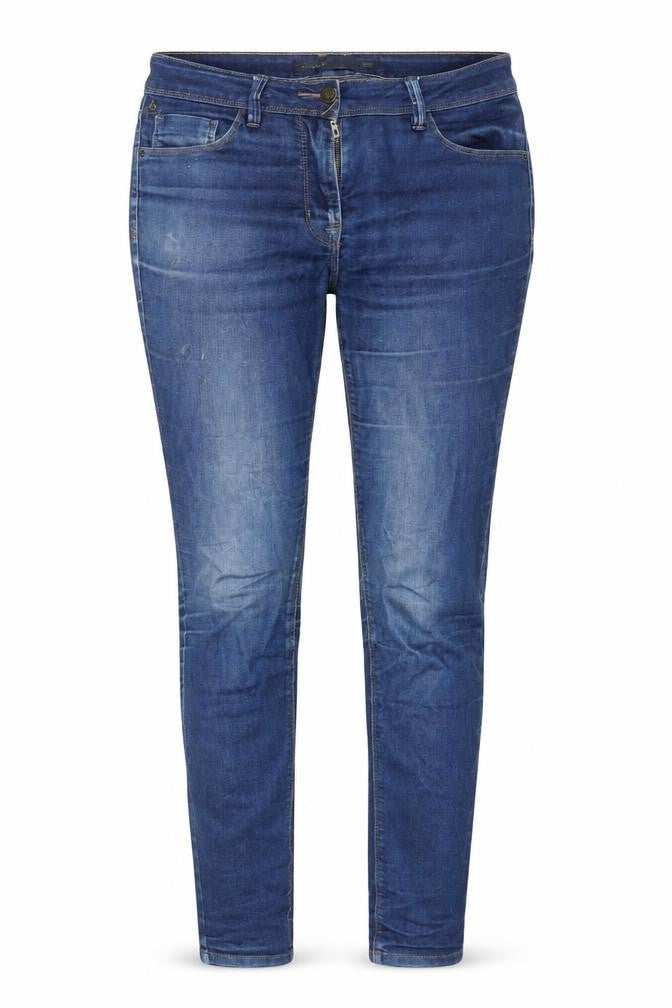 Next Women's Blue Skinny Jeans Size 10R Distressed