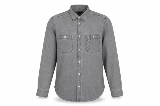 Gap Men's Grey S Button-Up Casual Shirt