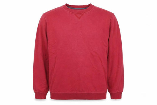 EWM Men's Red Pullover Sweatshirt L