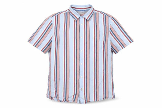 Marks & Spencer Men's Striped Cotton Shirt, L