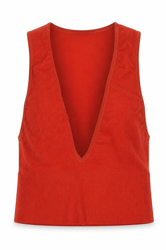 Urban Outfitters Women’s Red Sleeveless Tank Top, S