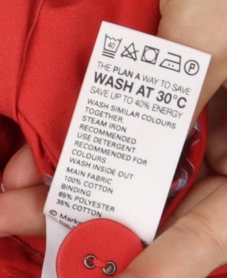 Marks and Spencer Women’s Red Belted Jacket Size 14