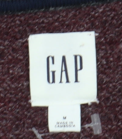 Gap Men's Multicoloured Pullover Jumper M Regular
