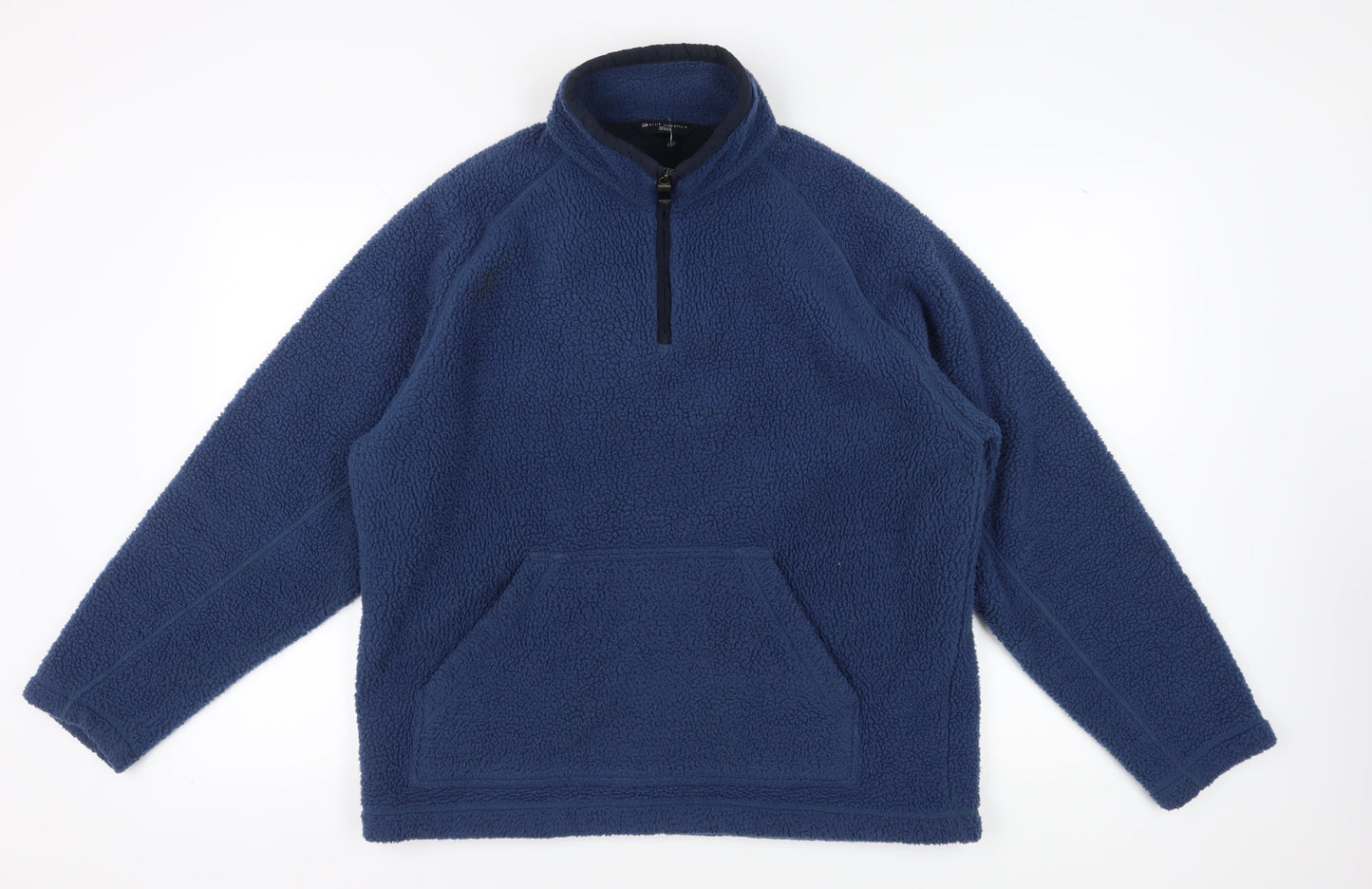 Marks & Spencer Men's Blue Pullover Sweatshirt L