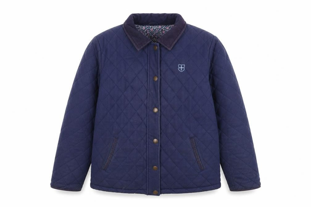 Rampant Sporting Women's Blue Quilted Jacket Size 14