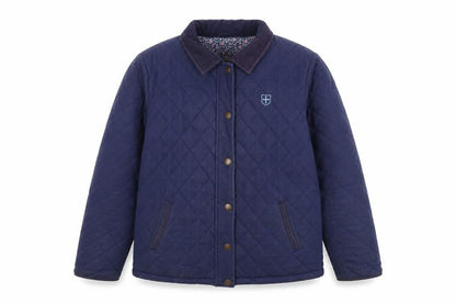 Rampant Sporting Women's Blue Quilted Jacket Size 14