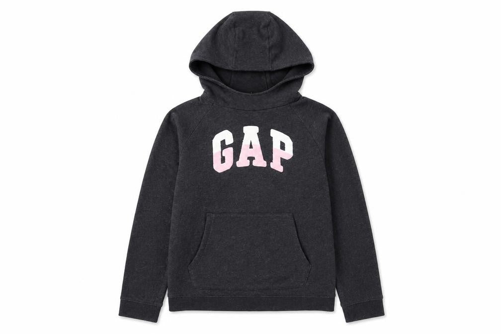 GAP Women's Black Pullover Hoodie, Size S, Hooded Logo