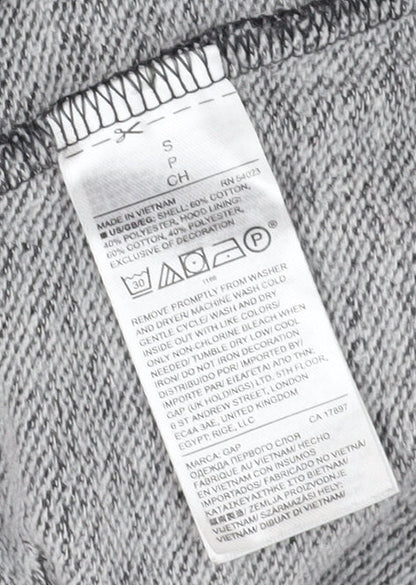Gap Women's Black Pullover Hoodie, Size S, Hooded Logo