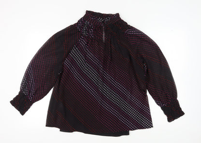 Additional front view of JD Williams Women's Multicoloured Tunic Blouse -, size 18