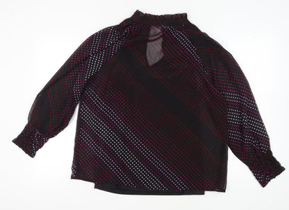 Back view of JD Williams Women's Multicoloured Tunic Blouse -, size 18