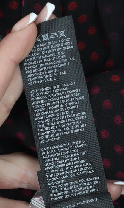 Brand and care label for JD Williams Women's Multicoloured Tunic Blouse -, size 18