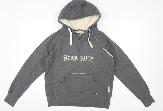 Bunty & Co. Women's Grey Pullover Hoodie, Size L