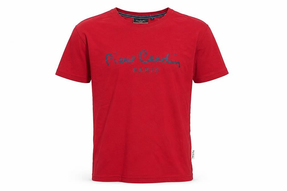 Pierre Cardin Men's Red M Crew Neck T-Shirt