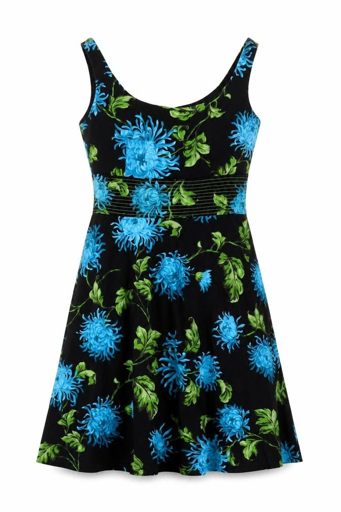 Donna Ricco Women's Floral Fit & Flare Dress Size 8