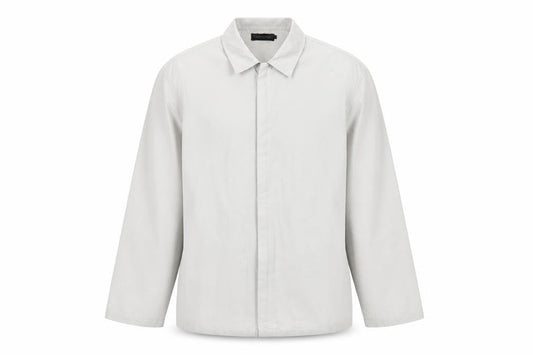 Men's Beige XL Button-Up Shirt - Contemporary Style