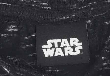 Additional view of Star Wars boys’ black long sleeve stormtrooper t-shirt (age 7)