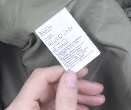 H&M Women's Green Quilted Jacket Size 12