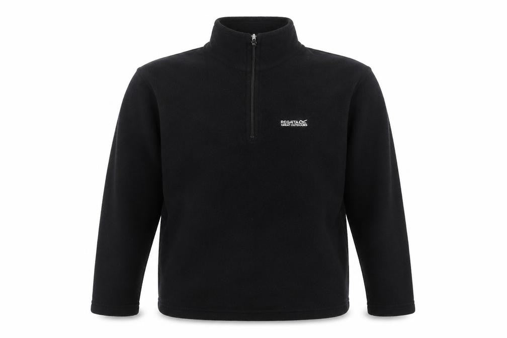 Regatta Black Fleece Unisex Pullover Sweatshirt M