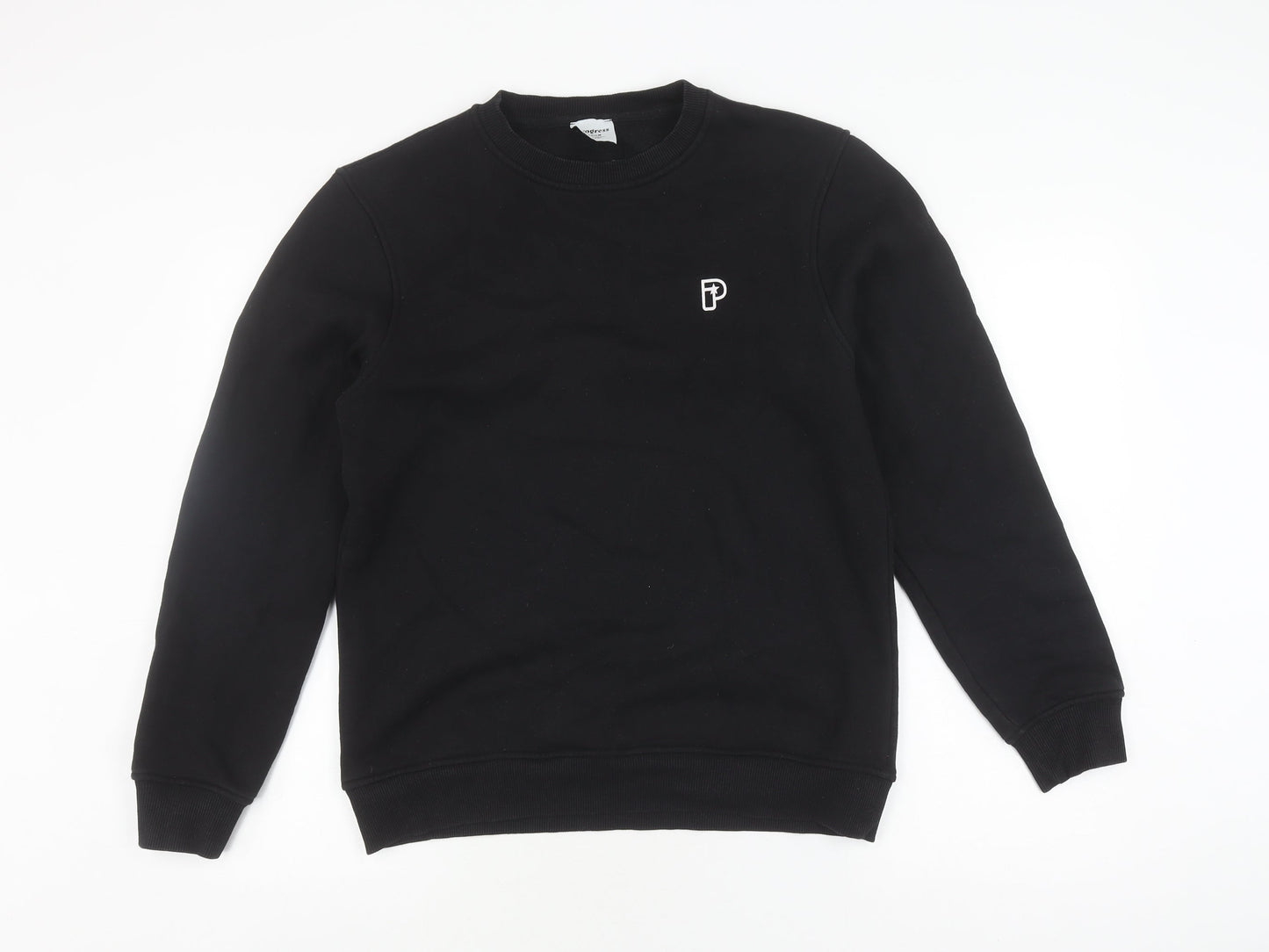 Progress Men's Black Medium Pullover Sweatshirt