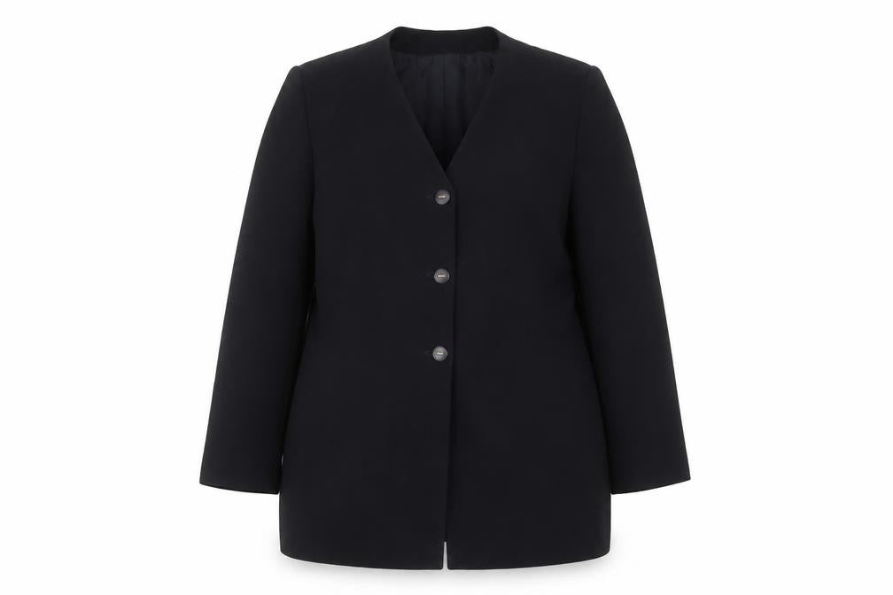 Viyella Petite Women’s Black Wool Suit Jacket, Size 12