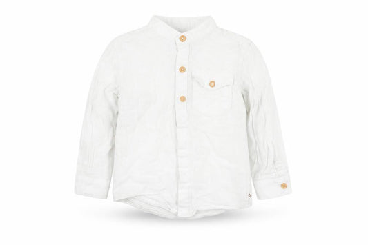 Next Unisex Baby White Button-Up Shirt, 12-18 Months