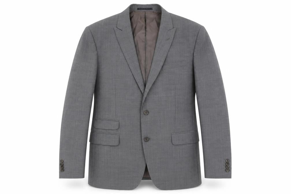 Fellini Tailored Grey Men's Blazer, Size 42S Formal Jacket