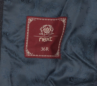 Next Men's Blue Blazer Size 36 Regular Fit