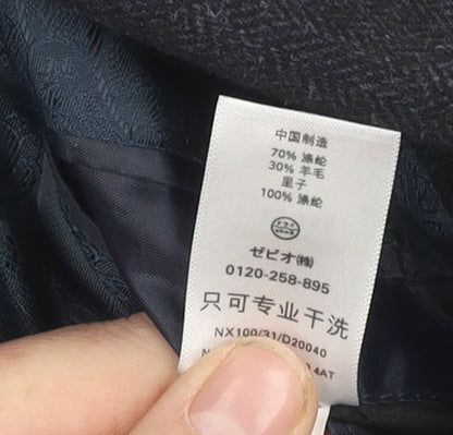 Next Men's Blue Blazer Size 36 Regular Fit