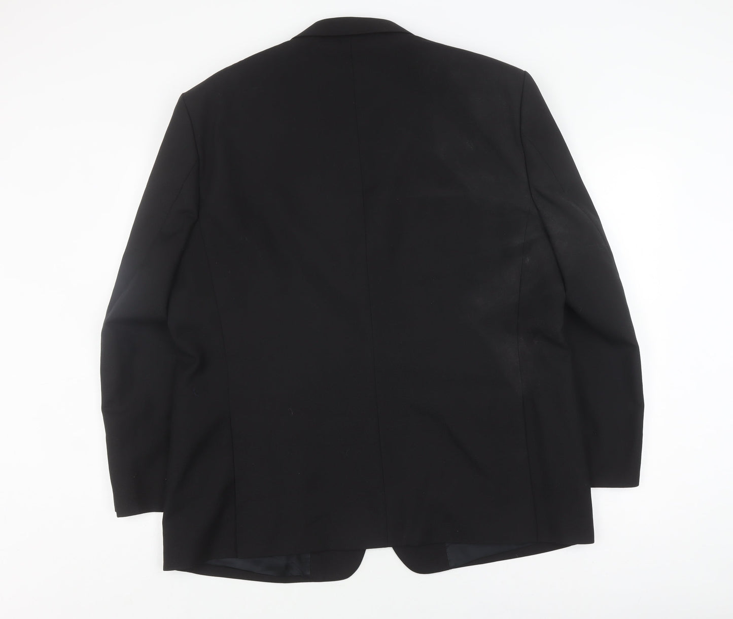 Hugo James Men's Black Blazer, Size 48 Regular Fit